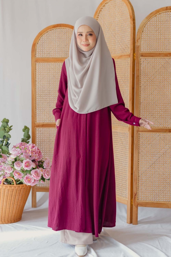 Flexi Cardigan - Magenta Flexi Cardigan - Magenta